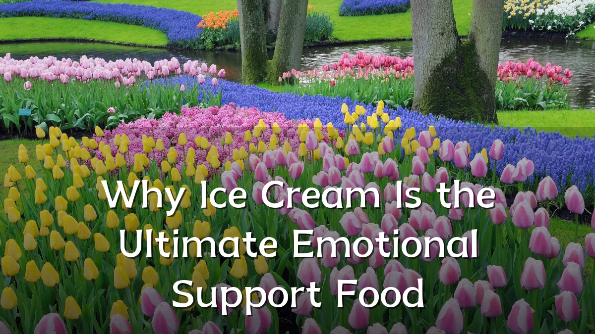 Why Ice Cream Is the Ultimate Emotional Support Food