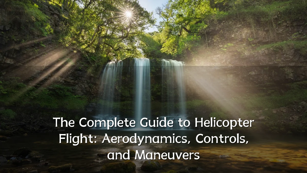 The Complete Guide to Helicopter Flight: Aerodynamics, Controls, and Maneuvers