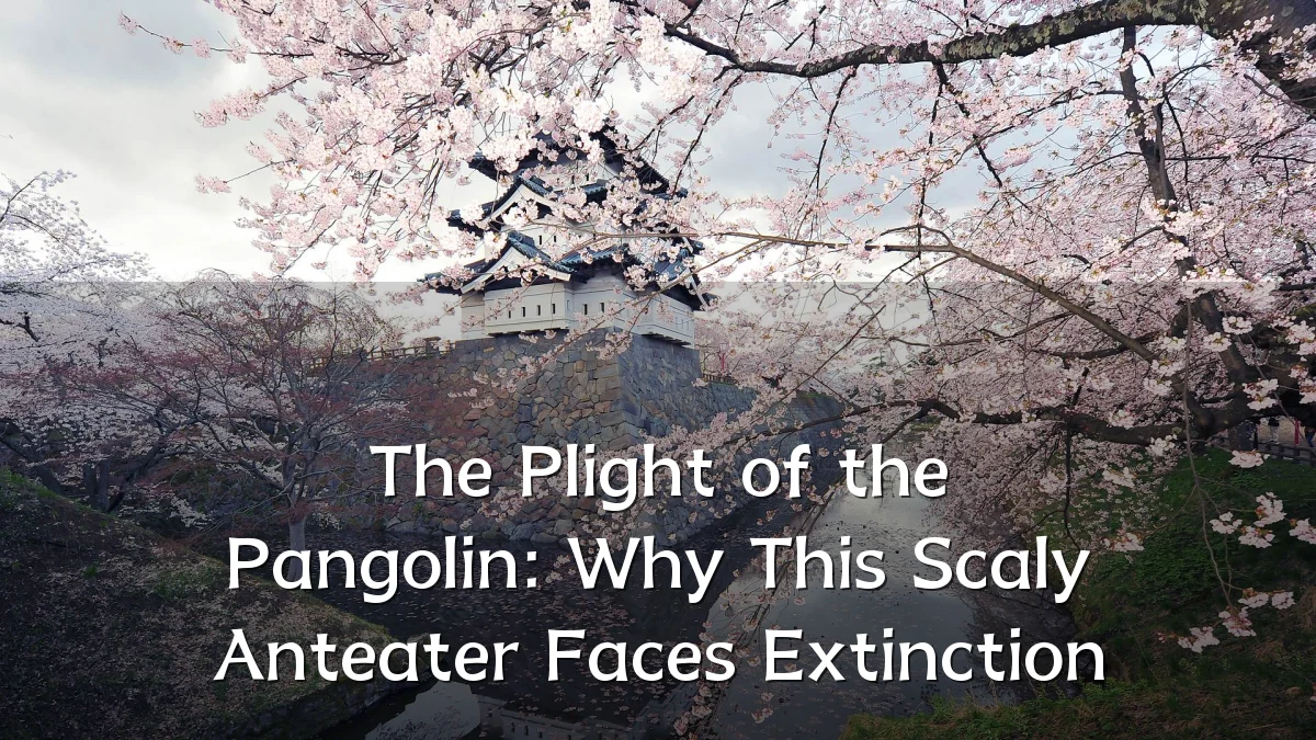 The Plight of the Pangolin: Why This Scaly Anteater Faces Extinction