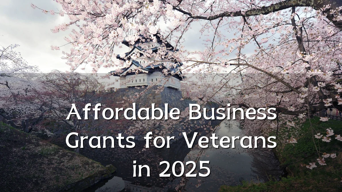 Affordable Business Grants for Veterans in 2025