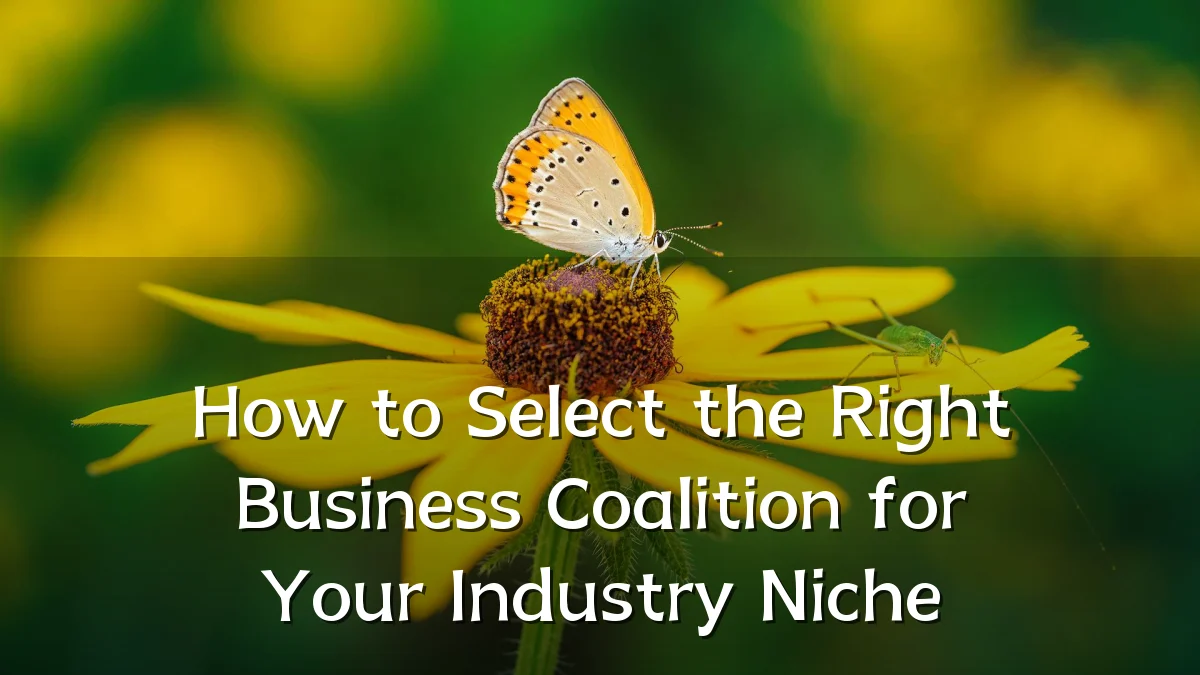 How to Select the Right Business Coalition for Your Industry Niche