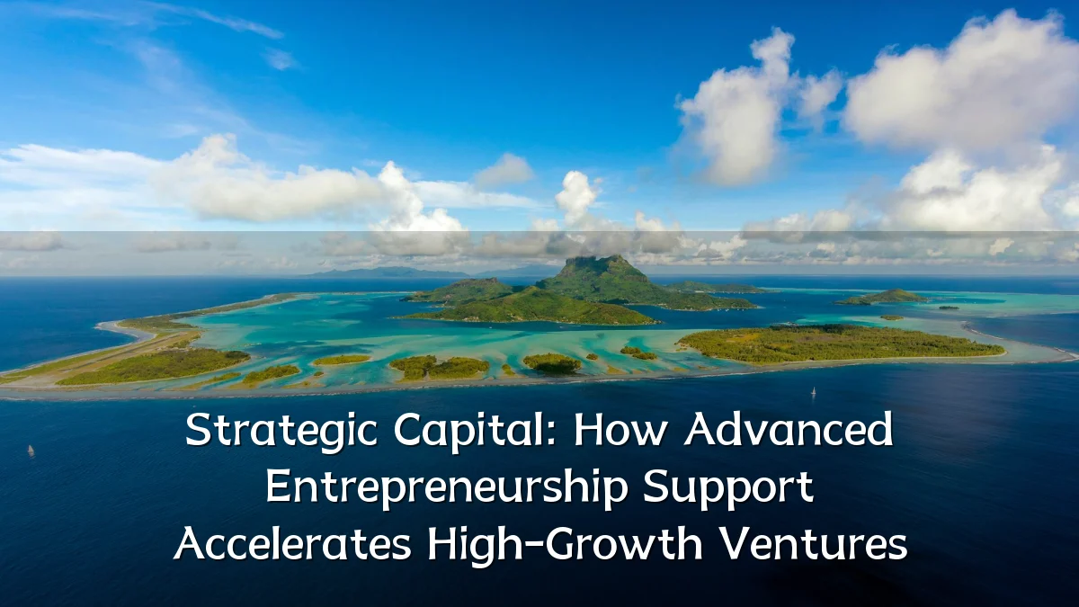 Strategic Capital: How Advanced Entrepreneurship Support Accelerates High-Growth Ventures