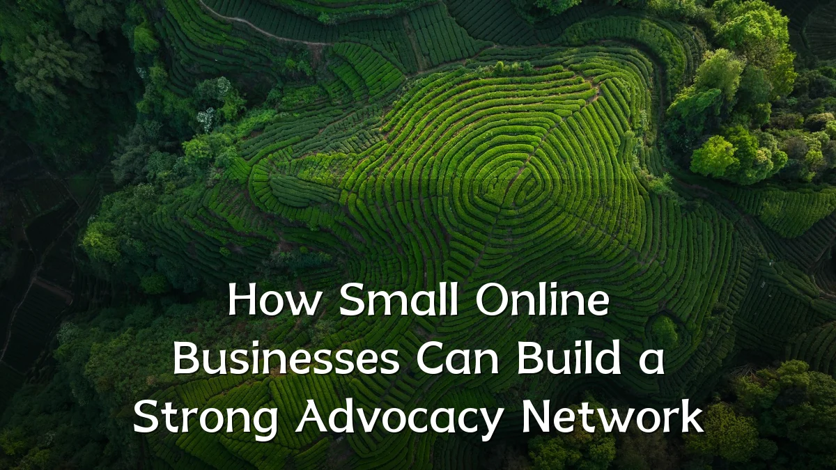 How Small Online Businesses Can Build a Strong Advocacy Network