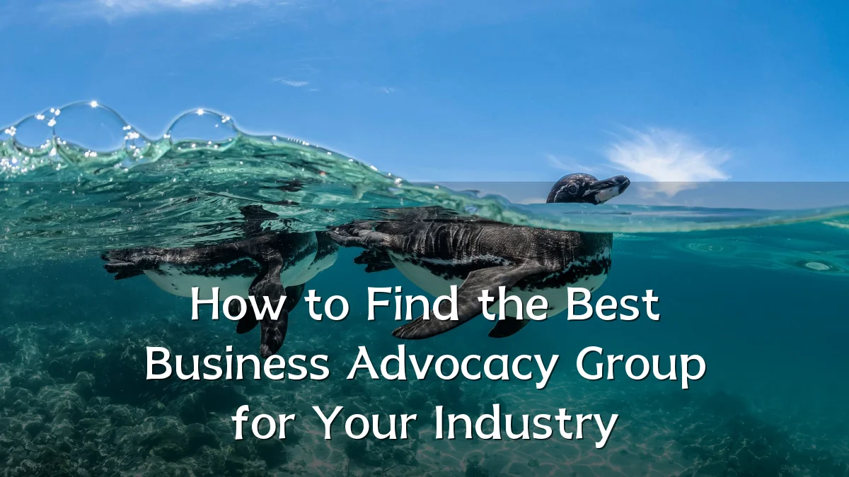 How to Find the Best Business Advocacy Group for Your Industry