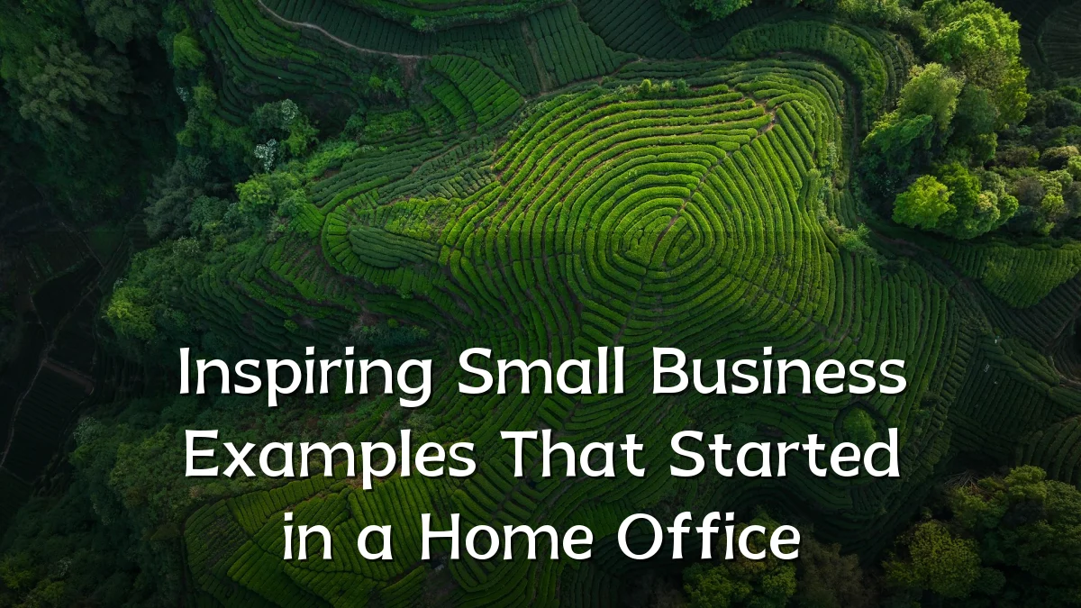 Inspiring Small Business Examples That Started in a Home Office